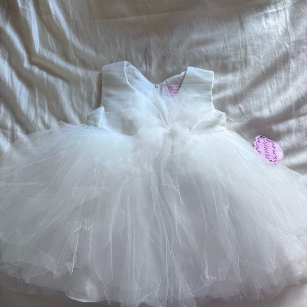 Popatu Ivory Tulle Dress